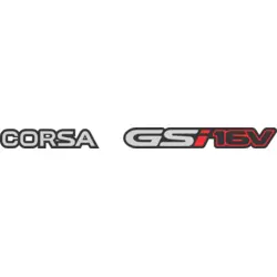 Chevrolet/Opel Corsa GSi 1995 Logo PNG Vector logo