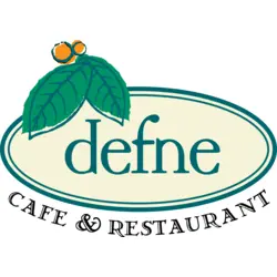 Defne Cafe Restaurant Logo PNG Vector logo