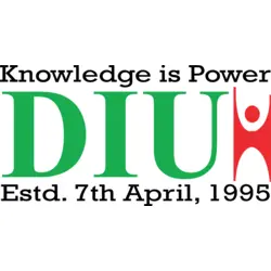 DIU University Logo PNG Vector logo