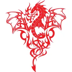 Dragon Logo PNG Vector logo