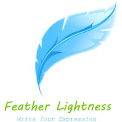 Feather Lightness Logo PNG Vector logo