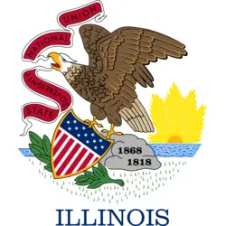 FLAG OF ILLINOIS Logo PNG Vector logo
