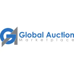 Global Auction Marketplace Logo PNG Vector logo