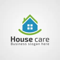 Green and blue real Logo PNG Vector logo