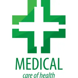Green medical health Logo PNG Vector logo
