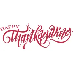 Happy Thanksgiving Logo PNG Vector logo