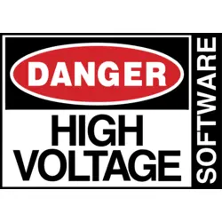 High Voltage Software Logo PNG Vector logo