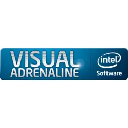 Intel Sofware Visual Adrenaline Logo PNG Vector logo
