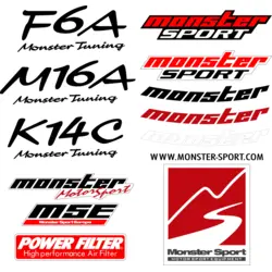 MONSTER SPORT KIT DECALS Logo PNG Vector logo