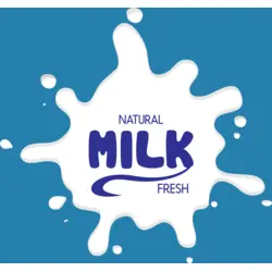 Naturel product milk fresh Logo PNG Vector logo