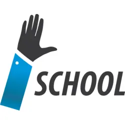 School Student Hand Logo PNG Vector logo