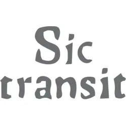 Sic transit Logo PNG Vector logo
