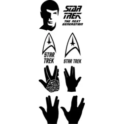 Star Trek Logo PNG Vector logo