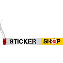 Sticker Shop Logo PNG Vector logo