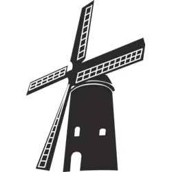 Windmill Logo PNG Vector logo